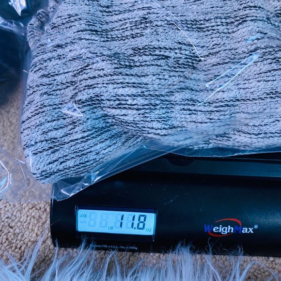 Per Se Sport Women's Top Black and White Nubby Textured Knit Size Large - Picture 4 of 8